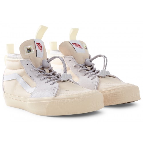 Кеды Vans Sk8-Hi EXT Advisory Board Crystals Ecru - мужская сетка размеров