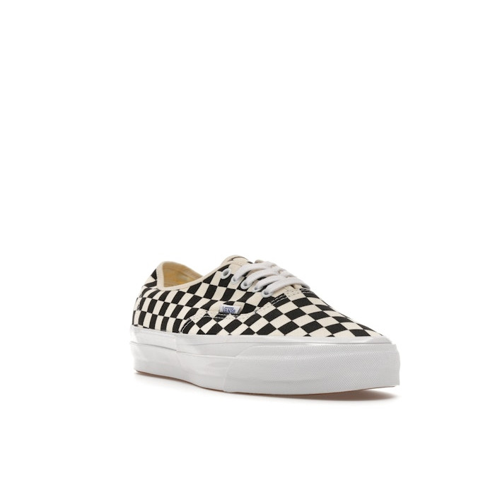 Vans Authentic Reissue 44 LX Checkerboard Black White - мужская сетка размеров Vans Authentic Reissue 44 LX Checkerboard Black White - мужская сетка размеров
