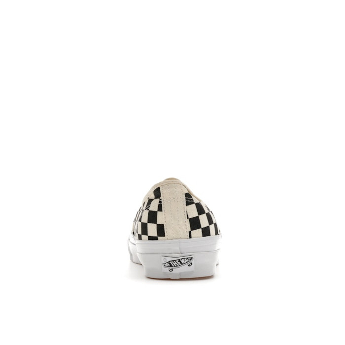 Vans Authentic Reissue 44 LX Checkerboard Black White - мужская сетка размеров Vans Authentic Reissue 44 LX Checkerboard Black White - мужская сетка размеров