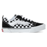 Детские Vans Knu Skool Checkerboard Black White (PS)