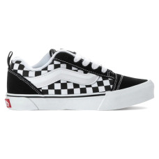 Детские Vans Knu Skool Checkerboard Black White (PS)