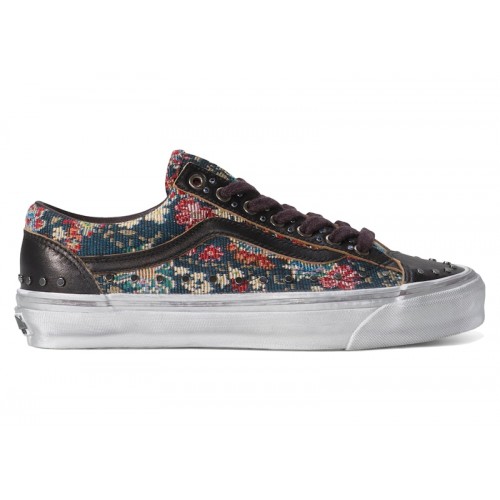 Vans OTW Old Skool 36 Vibram Floral Rivets Black - мужская сетка размеров