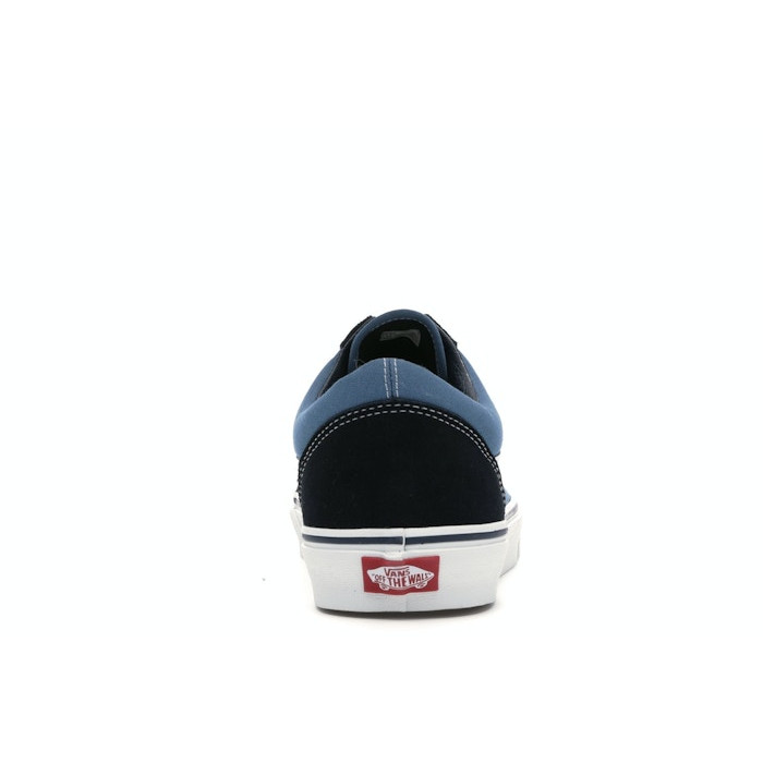 Vans Old Skool Navy White - мужская сетка размеров Vans Old Skool Navy White - мужская сетка размеров
