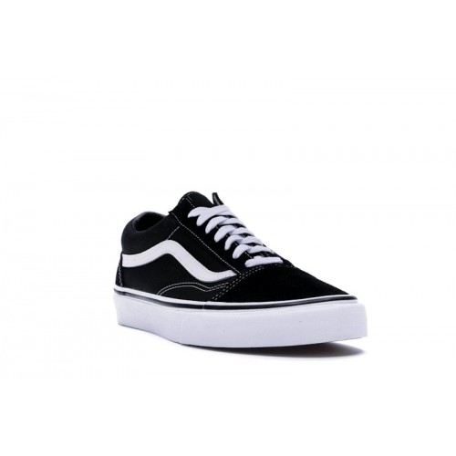 Vans Old Skool Black White - мужская сетка размеров
