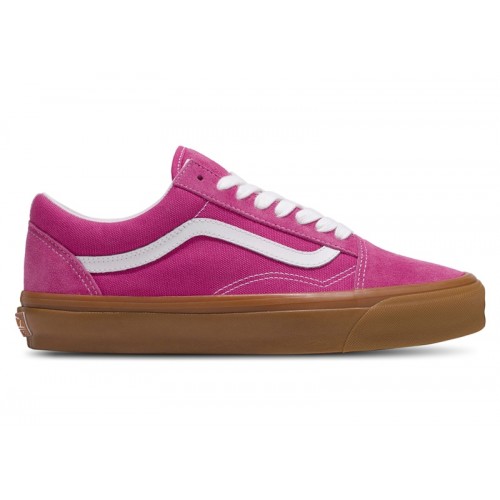Кроссы Vans Old Skool LX Raspberry Pink Gum - мужская сетка размеров