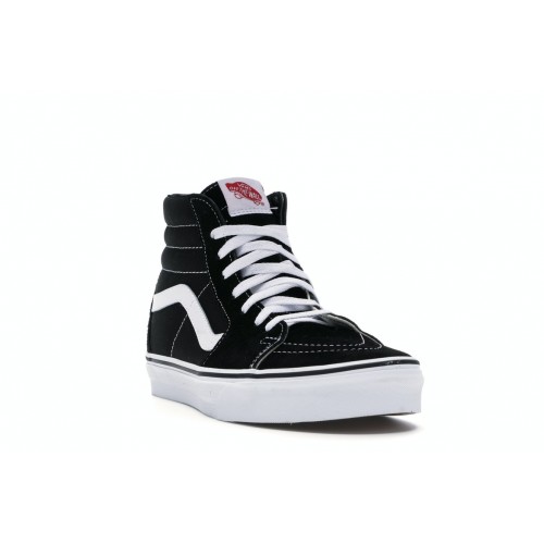 Кеды Vans Sk8-Hi Black White - мужская сетка размеров