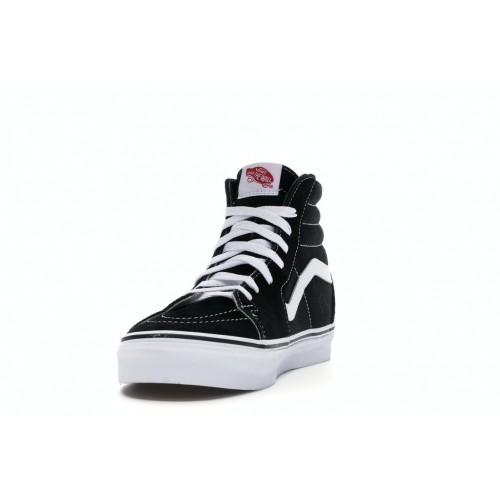 Кеды Vans Sk8-Hi Black White - мужская сетка размеров