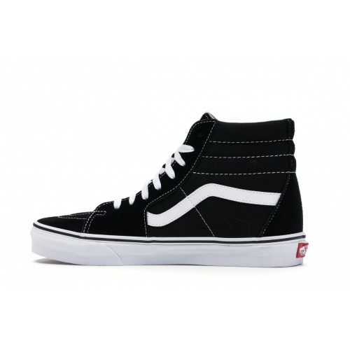 Кеды Vans Sk8-Hi Black White - мужская сетка размеров