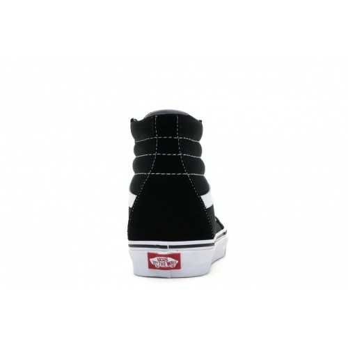 Кеды Vans Sk8-Hi Black White - мужская сетка размеров