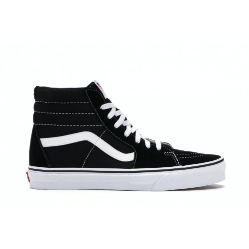 Кеды Vans Sk8-Hi Black White - мужская сетка размеров