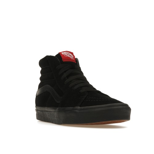 Кроссы Vans Sk8-Hi Black Suede (2019) - мужская сетка размеров