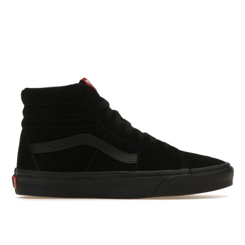 Кроссы Vans Sk8-Hi Black Suede (2019) - мужская сетка размеров