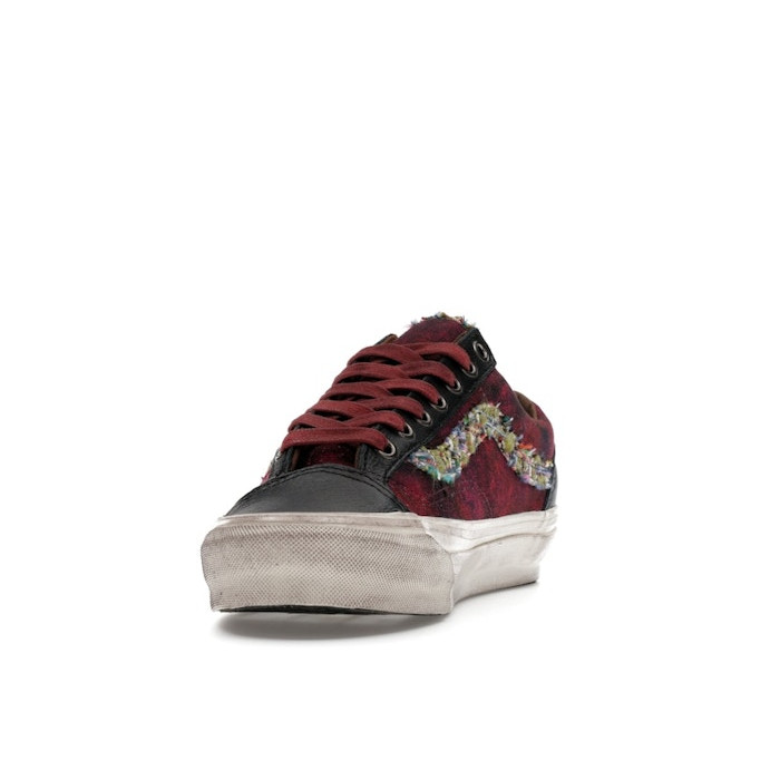 Vans Old Skool 36 LX Souvenir Pack - Burgundy - мужская сетка размеров Vans Old Skool 36 LX Souvenir Pack - Burgundy - мужская сетка размеров