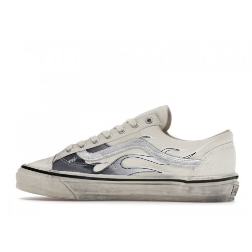 Vans Old Skool 36 LX Archive Flame Marshmallo - мужская сетка размеров