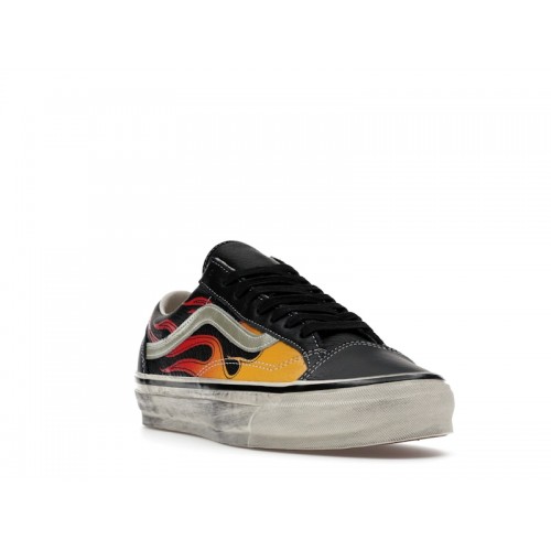 Vans Old Skool LX Archive Flame Black - мужская сетка размеров