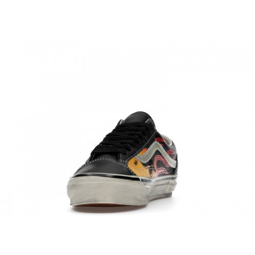 Vans Old Skool LX Archive Flame Black - мужская сетка размеров