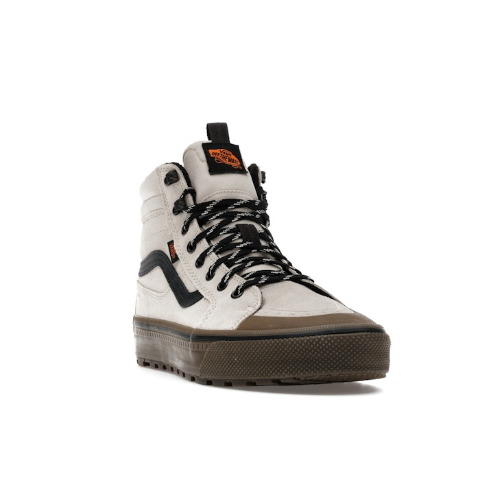 Vans SK8-Hi Oatmeal Beige Black - мужская сетка размеров Vans SK8-Hi Oatmeal Beige Black - мужская сетка размеров