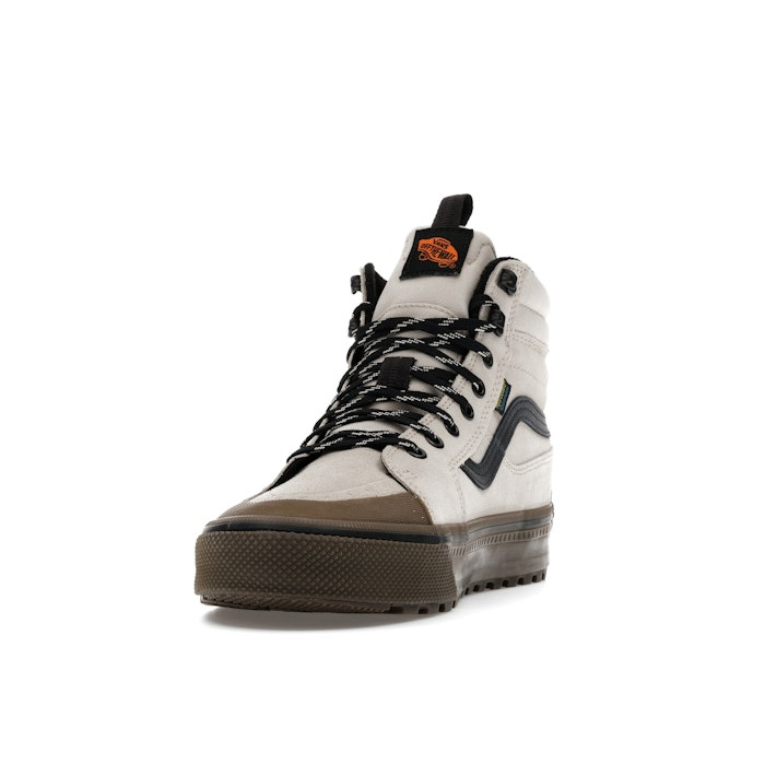 Vans SK8-Hi Oatmeal Beige Black - мужская сетка размеров Vans SK8-Hi Oatmeal Beige Black - мужская сетка размеров