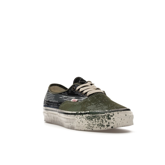 Vans Authentic Premium La Habana - Green Blue - мужская сетка размеров Vans Authentic Premium La Habana - Green Blue - мужская сетка размеров