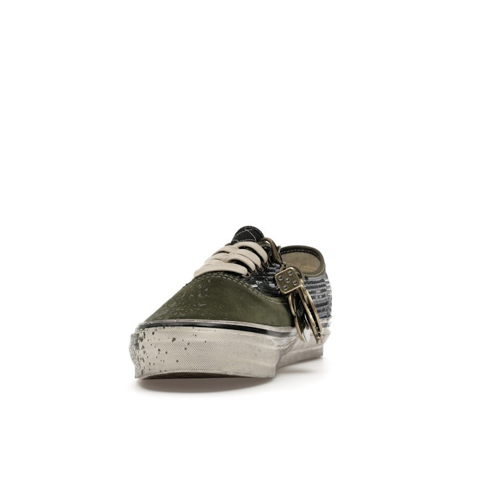 Vans Authentic Premium La Habana - Green Blue - мужская сетка размеров Vans Authentic Premium La Habana - Green Blue - мужская сетка размеров