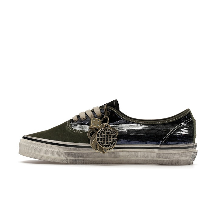 Vans Authentic Premium La Habana - Green Blue - мужская сетка размеров Vans Authentic Premium La Habana - Green Blue - мужская сетка размеров
