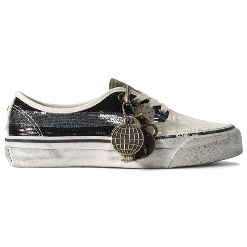 Vans Premium Authentic La Habana Black White - мужская сетка размеров