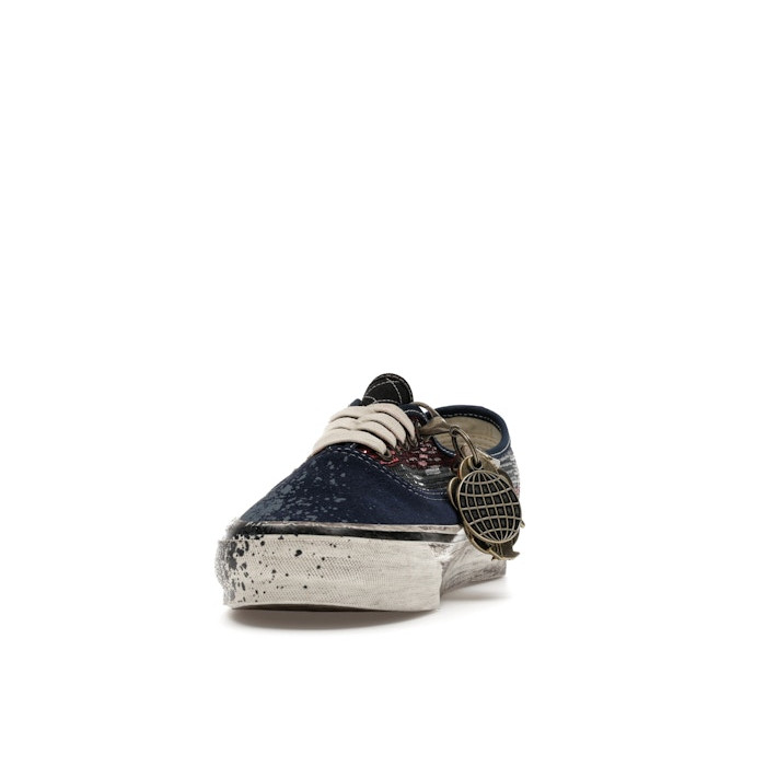 Vans Authentic Premium La Habana - Red Navy - мужская сетка размеров Vans Authentic Premium La Habana - Red Navy - мужская сетка размеров