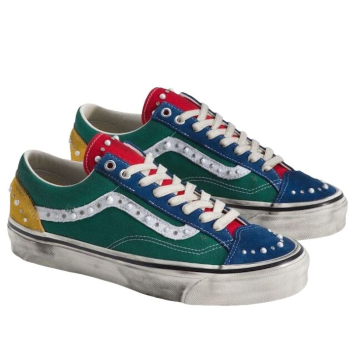 Vans LX Old Skool 36 Pack Yacht Club Multi-Color - мужская сетка размеров Vans LX Old Skool 36 Pack Yacht Club Multi-Color - мужская сетка размеров