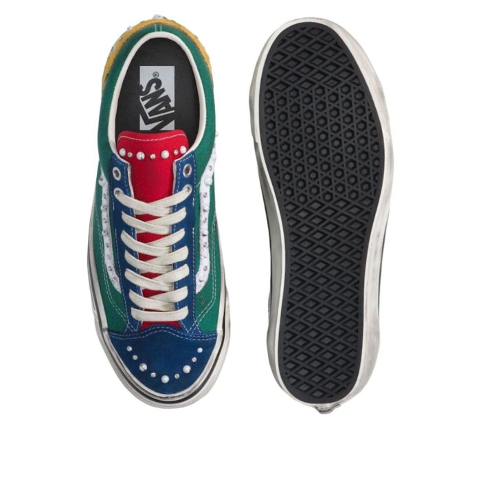 Vans LX Old Skool 36 Pack Yacht Club Multi-Color - мужская сетка размеров Vans LX Old Skool 36 Pack Yacht Club Multi-Color - мужская сетка размеров