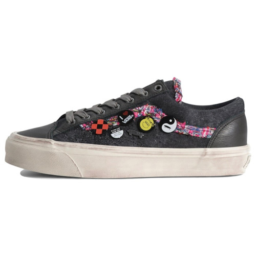 Vans Old Skool 36 Souvenir Black White - мужская сетка размеров Vans Old Skool 36 Souvenir Black White - мужская сетка размеров