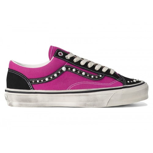 Vans OTW Old Skool 36 Pearlized Pack Pink Black - мужская сетка размеров