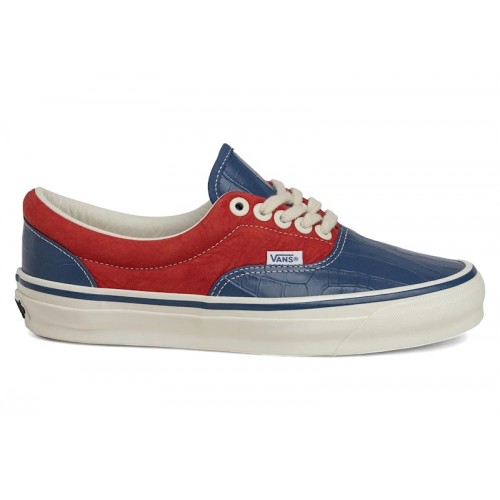 Кроссы Vans OTW Era 95 Navy Red Crocodile - мужская сетка размеров