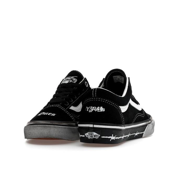 Travis Barker x Vans Old Skool Dues Paid - мужская сетка размеров Travis Barker x Vans Old Skool Dues Paid - мужская сетка размеров