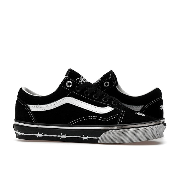 Travis Barker x Vans Old Skool Dues Paid - мужская сетка размеров Travis Barker x Vans Old Skool Dues Paid - мужская сетка размеров