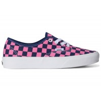 Vans Authentic Checkerboard Deep Indigo Blue Fizz Pink