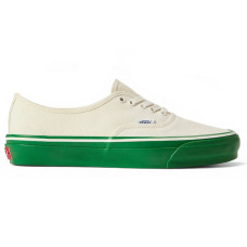 Vans Premium Authentic White Green Midsole
