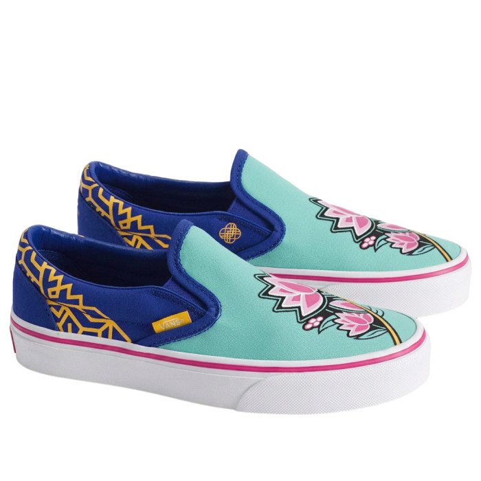 KPop Demon Hunters x Vans Classic Slip-On Zoey - подростковая сетка размеров KPop Demon Hunters x Vans Classic Slip-On Zoey - подростковая сетка размеров