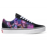 Подростковые Vans Old Skool KPop Demon Hunters Black Purple (GS)