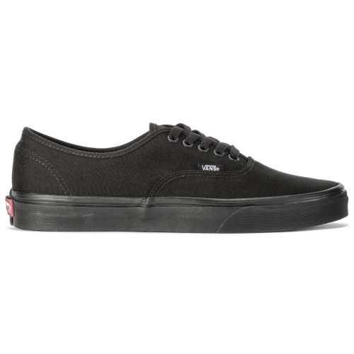 Кроссы Vans Authentic Black Canvas - мужская сетка размеров