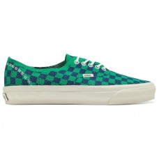 Vans LX Authentic 44 EK Punk Check Green Navy