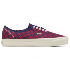 Vans LX Authentic 44 EK Punk Check Red Blue