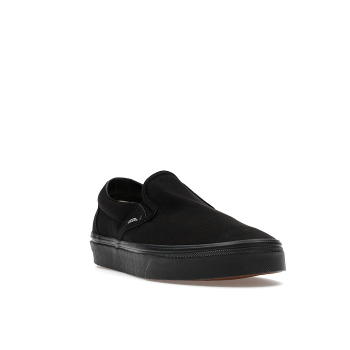 Vans Classic Slip-On Triple Black - мужская сетка размеров Vans Classic Slip-On Triple Black - мужская сетка размеров