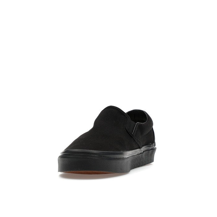 Vans Classic Slip-On Triple Black - мужская сетка размеров Vans Classic Slip-On Triple Black - мужская сетка размеров