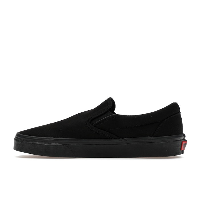 Vans Classic Slip-On Triple Black - мужская сетка размеров Vans Classic Slip-On Triple Black - мужская сетка размеров