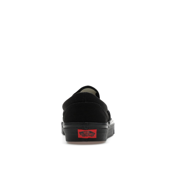 Vans Classic Slip-On Triple Black - мужская сетка размеров Vans Classic Slip-On Triple Black - мужская сетка размеров