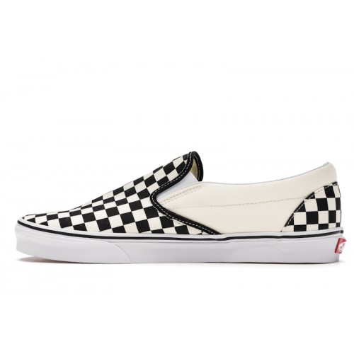 Кроссы Vans Slip-On Checkerboard - мужская сетка размеров