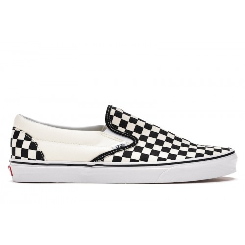 Кроссы Vans Slip-On Checkerboard - мужская сетка размеров