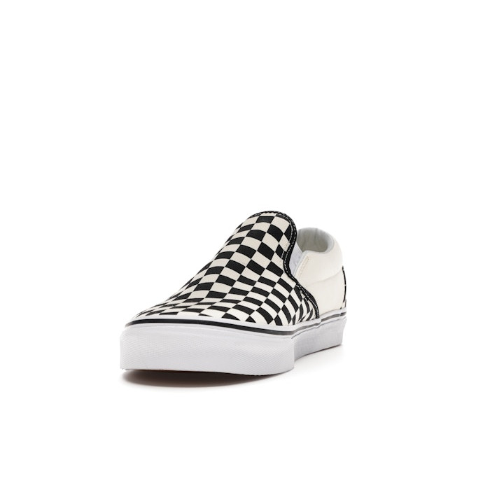 Vans Slip-On Checkerboard Black White - мужская сетка размеров Vans Slip-On Checkerboard Black White - мужская сетка размеров