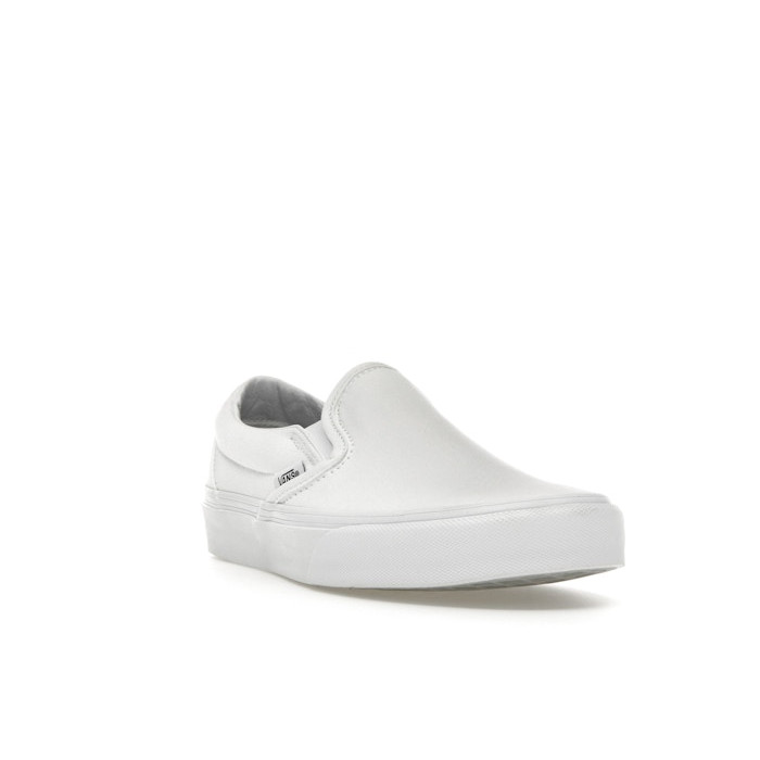 Vans Classic Slip-On White Canvas - мужская сетка размеров Vans Classic Slip-On White Canvas - мужская сетка размеров
