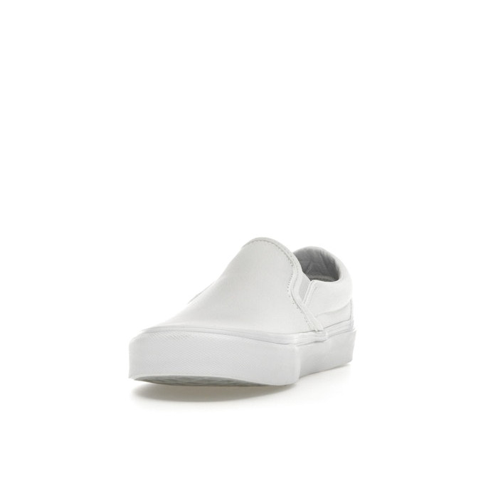 Vans Classic Slip-On White Canvas - мужская сетка размеров Vans Classic Slip-On White Canvas - мужская сетка размеров